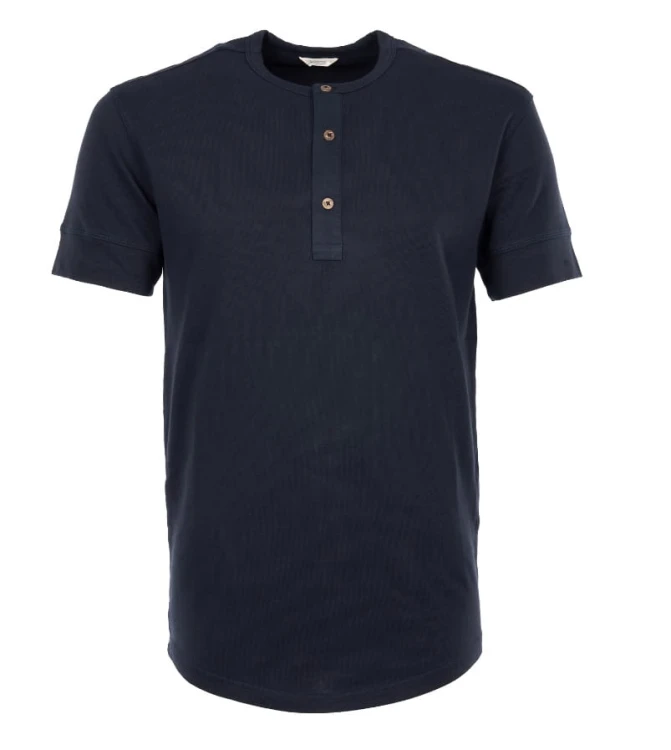 1927 Henley Shirt short sleeve Mojave blue 1.jpg
