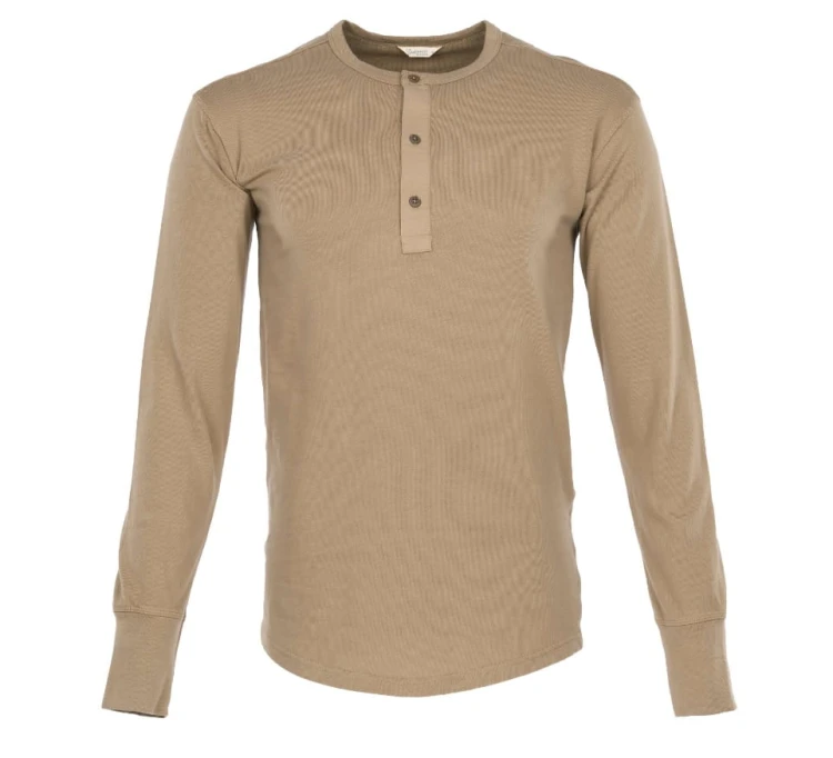 1927 Henley Shirt long sleeve mojave beige 1.jpg