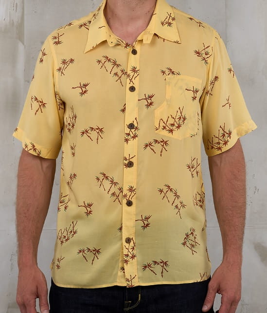 1937 Roamer Shirt short sleeve Bamboo yellow 1.jpg