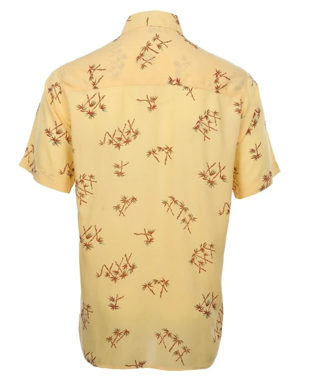 1937 Roamer Shirt short sleeve Bamboo yellow 3.jpg
