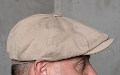 1928 Newsboy Cap cav. twill khaki 1.jpg