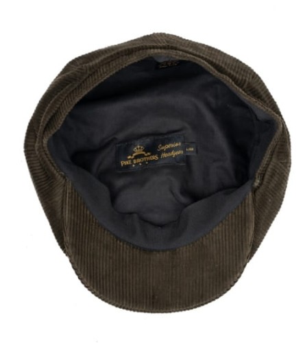 1928 Newsboy Cap olive cord 2.jpg