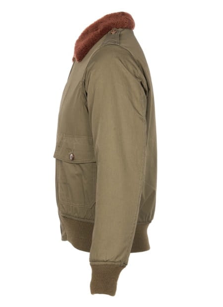 1943 B10 Flight Jacket olive drab 3.jpg