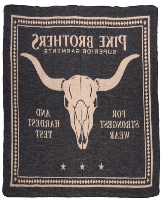 1969 Longhorn blanket black2.jpg