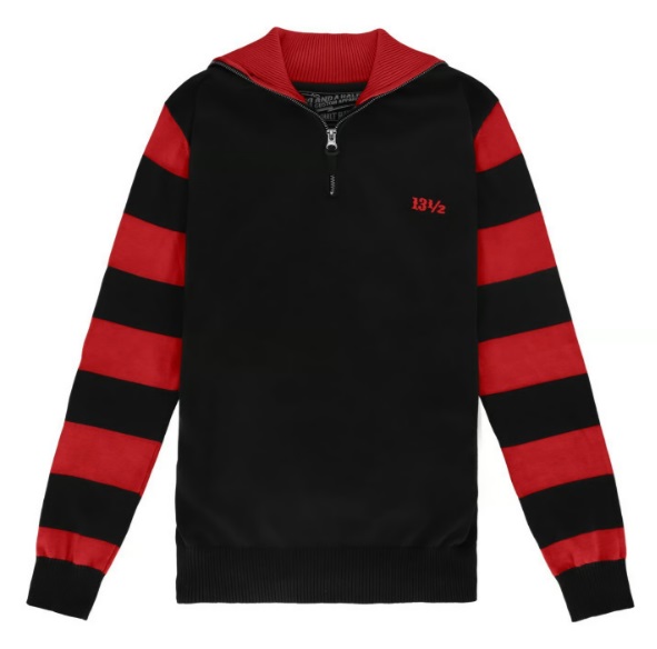 13-Outlaw-half-zip-sweater-black-red-de-motos1.jpg
