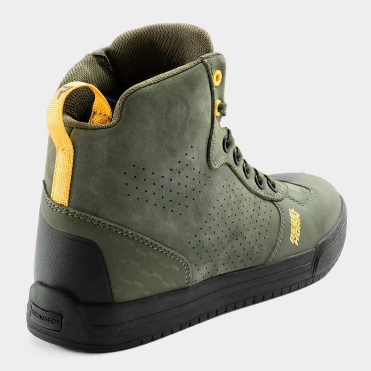Rebelhorn SPIKE – miejskie buty motocyklowe green demotos 2.jpg