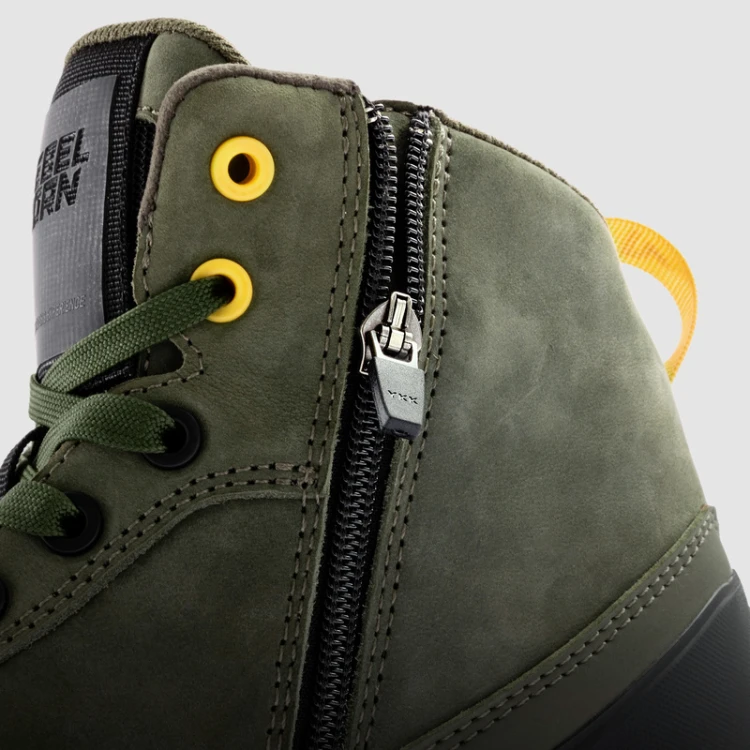 Rebelhorn SPIKE – miejskie buty motocyklowe green demotos 4.jpg