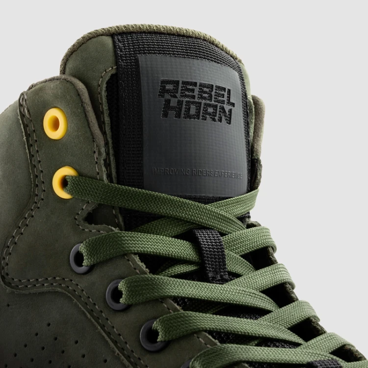 Rebelhorn SPIKE – miejskie buty motocyklowe green demotos 5.jpg
