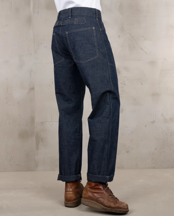 1940 Army Denim Trousers Indigo demotos2.jpg