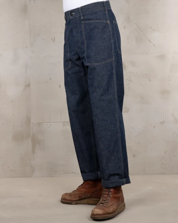 1940 Army Denim Trousers Indigo demotos3.jpg