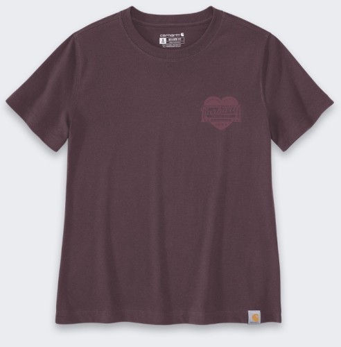 Carhartt Koszulka Damska Heart Cherrywood De Motos1.jpg