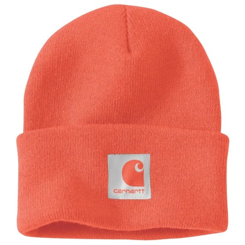 Czapka zimowa Carhartt orange De Motos.jpg
