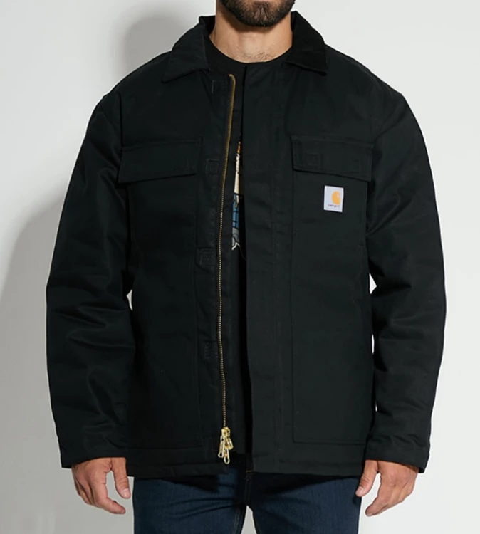 Carhartt FIRM DUCK TRADITIONAL Black De Motos.jpg