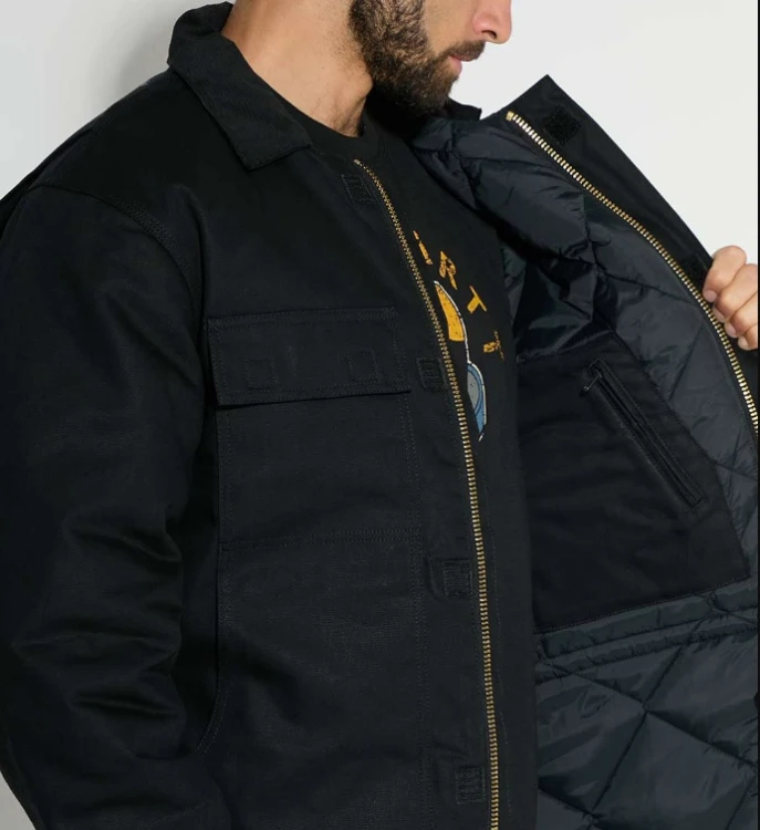 Carhartt FIRM DUCK TRADITIONAL Black De Motos1.jpg
