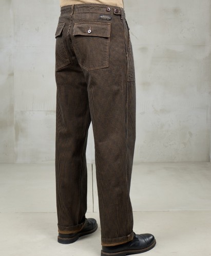 1962 OG-107 Pant Hickory Stripe Brown De Motos1.jpg
