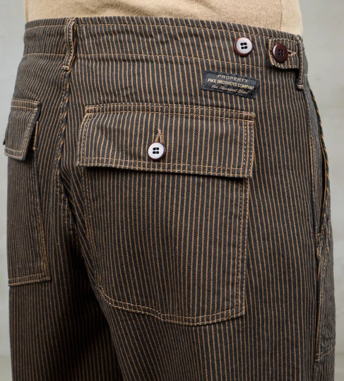 1962 OG-107 Pant Hickory Stripe Brown De Motos2.jpg