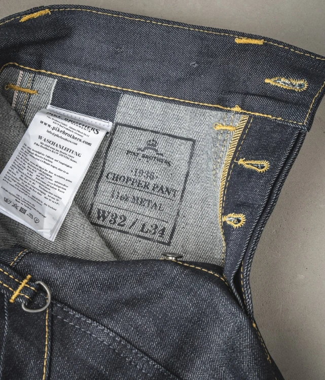 Pike Brothers 1936 Chopper Pant 11oz Metal De Motos5.jpg