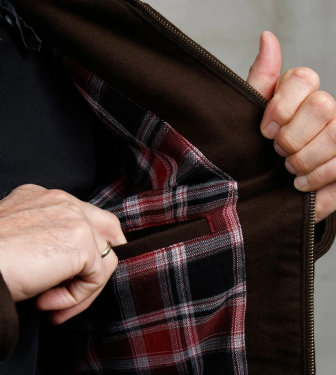 1932 Roadster Jacket Moleskin Soil Brown De Motos6.jpg