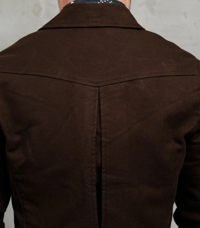 1932 Roadster Jacket Moleskin Soil Brown De Motos34.jpg