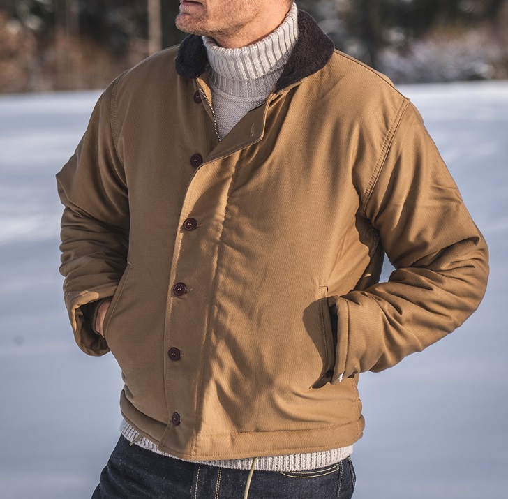 Pike Brothers 1943 N1 Deck Jacket Omaha De Motos2.jpg