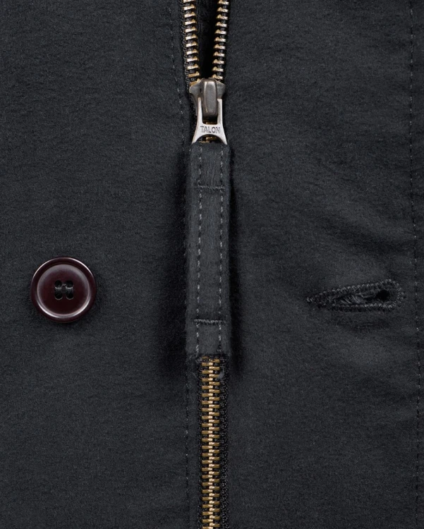 1943 N1 Deck Jacket Moleskin Sulphur Black demotos6.jpg