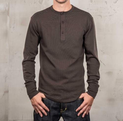 Pike Brothers 1954 Shirt Long Sleeve Coffee  De Motos.jpg