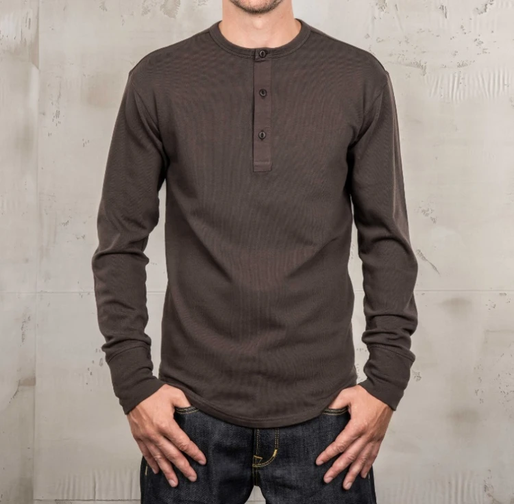 Pike Brothers 1954 Shirt Long Sleeve Coffee  De Motos.jpg
