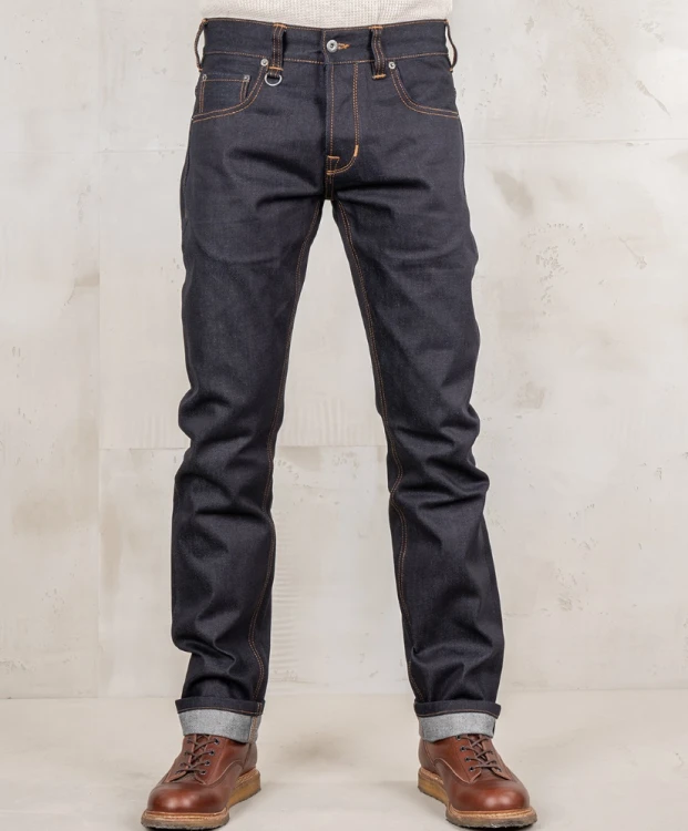 Pike Brothers 1958 Roamer Pant 16oz Indigo Tobacco De Motos.jpg