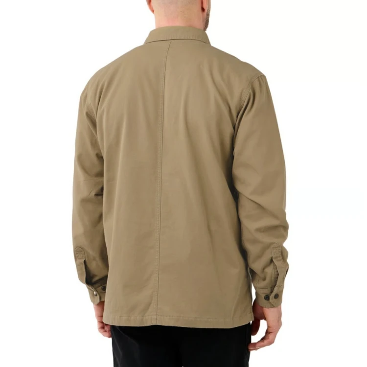 Carhartt Koszula Lined denim shirt jack Dark khaki demotos2.jpg