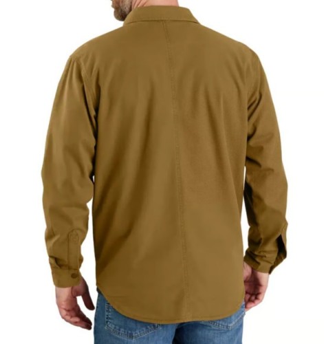Carhartt Koszula Lined denim shirt jack Oak Brown demotos1.jpg