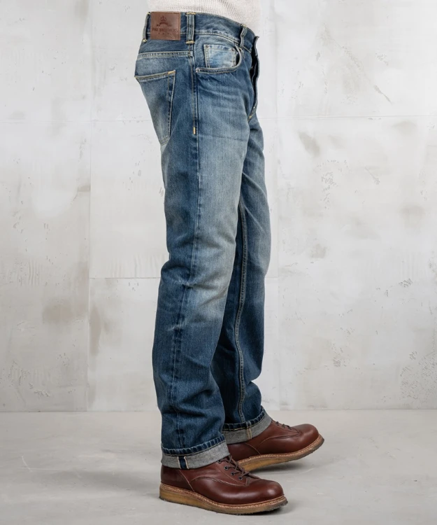 1958 Roamer Pant 15oz Indigo 106 Rinse De Motos1.jpg