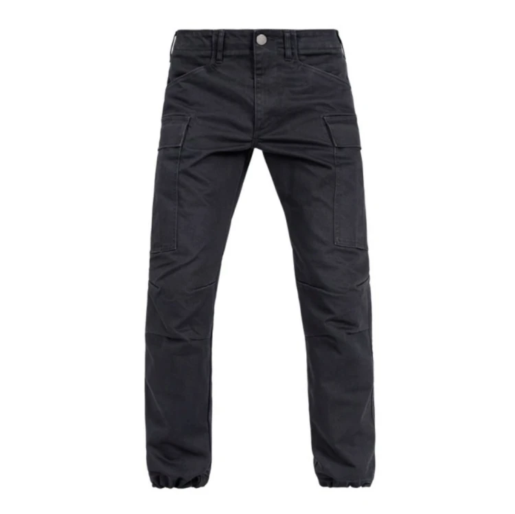 John Doe Regular Cargo mono pants black de motos1.jpg