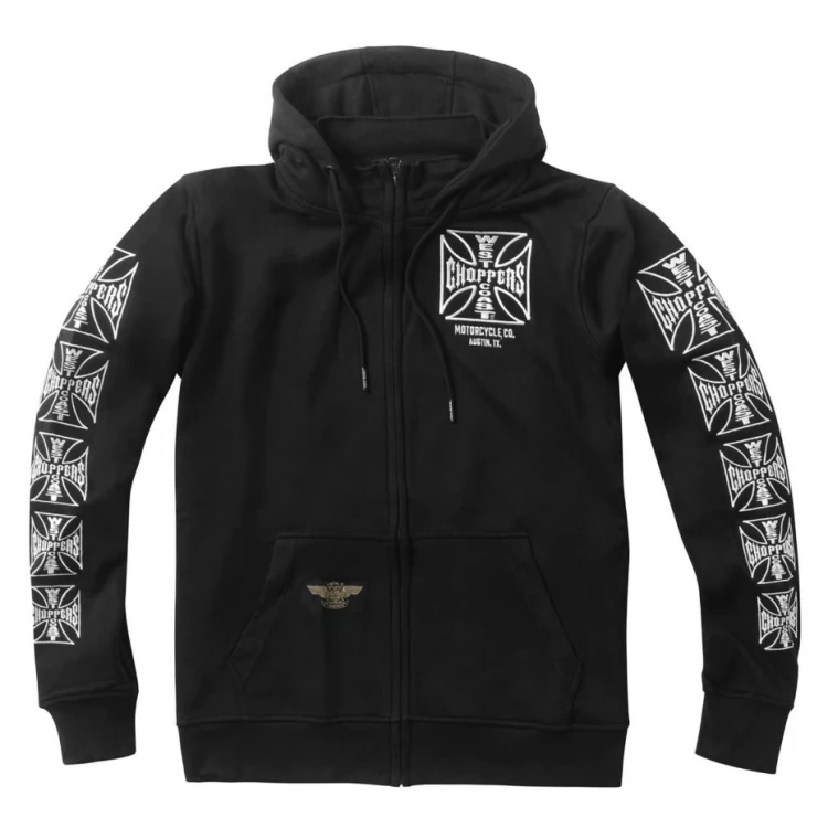 WCC Bluza Dominato zip Black De Motos.jpg